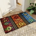 thumbnail image 1 of JML Doormat, Non-Slip Indoor Outdoor Rug Mats for Porch Entry Way, Floor Mat for Bathroom/Kitchen, (20"x32") - Colorful Geometric Pattern, 1 of 6