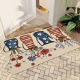 thumbnail image 1 of JML Doormat, Microfiber & Non-Slip Rubber Backing Door Mat - Rug Mats for Porch Entry Way Bathroom/Kitchen, (24"x36") - Vase with flowers, 1 of 6