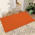 thumbnail image 1 of JML Doormat, Quick-Dry Microfiber & Non-Slip Rubber Backing Door Mat - Super Absorbent, Floor Mat for Bathroom/Kitchen, (16"x24") - Orange Bubble Pattern, 1 of 6