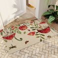thumbnail image 1 of JML Doormat, Microfiber & Non-Slip Rubber Backing Door Mat - Rug Mats for Porch Entry Way Bathroom/Kitchen, (24"x36") - Mushrooms and Insects, 1 of 5