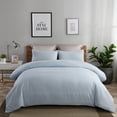 thumbnail image 1 of JML Duvet Cover Set 3-Piece Washed Microfiber Duvet Cover & 2 Pillowcases, Queen, 1 of 5