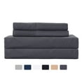 thumbnail image 1 of JML Full Sheet Set Dark Grey,Microfiber Bedding Sheet & Pillowcases,Fade Resistant,4 Piece, 1 of 5