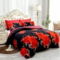 thumbnail image 1 of JML King 3 Piece Sherpa Fleece Bed Blanket,Warm Borrego Blanket,79"x91",6.5lb, 1 of 7