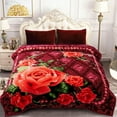 thumbnail image 1 of JML King Fleece Bed Blanket For Winter,520GSM Polyester Soft Fleece Blanket,83"x91", 1 of 5
