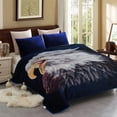 thumbnail image 1 of JML King Size Soft Warm Fleece Bed Blanket Reversible Thick Blanket 83 x 91 inches,5.7lbs, 1 of 6