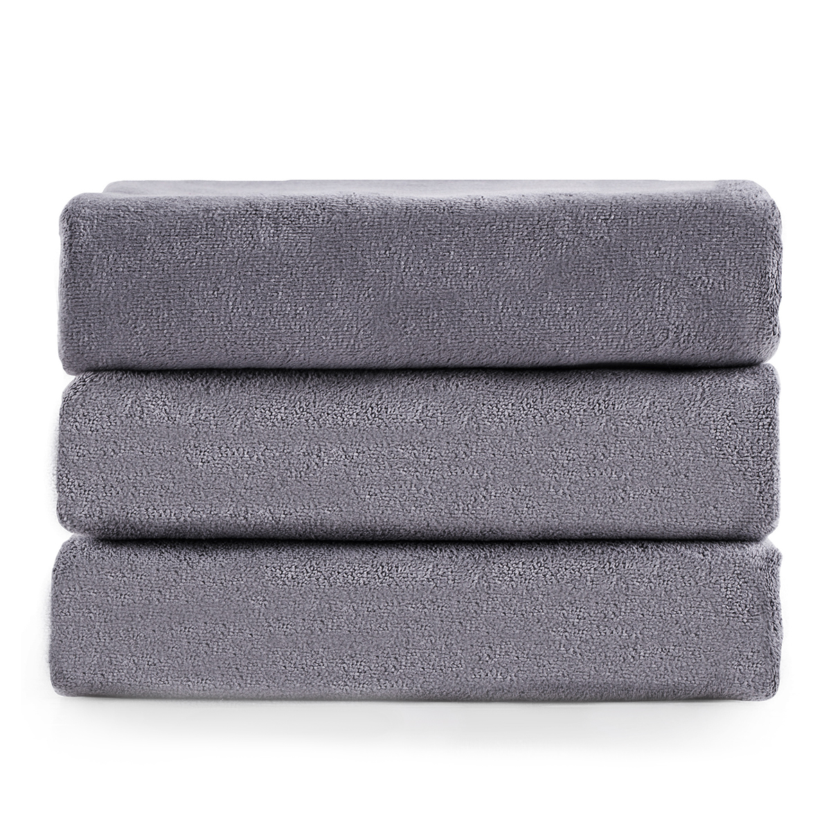 JML Microfiber Bath Towel Set(3 Pack, 27" x 55") Perfect for Bath