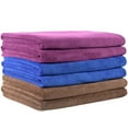 thumbnail image 1 of JML Microfiber Bath Towel Set(6 Pack,27" x 55") Absorbent,Fast Drying Towels for Bath, Multicolor, 1 of 5