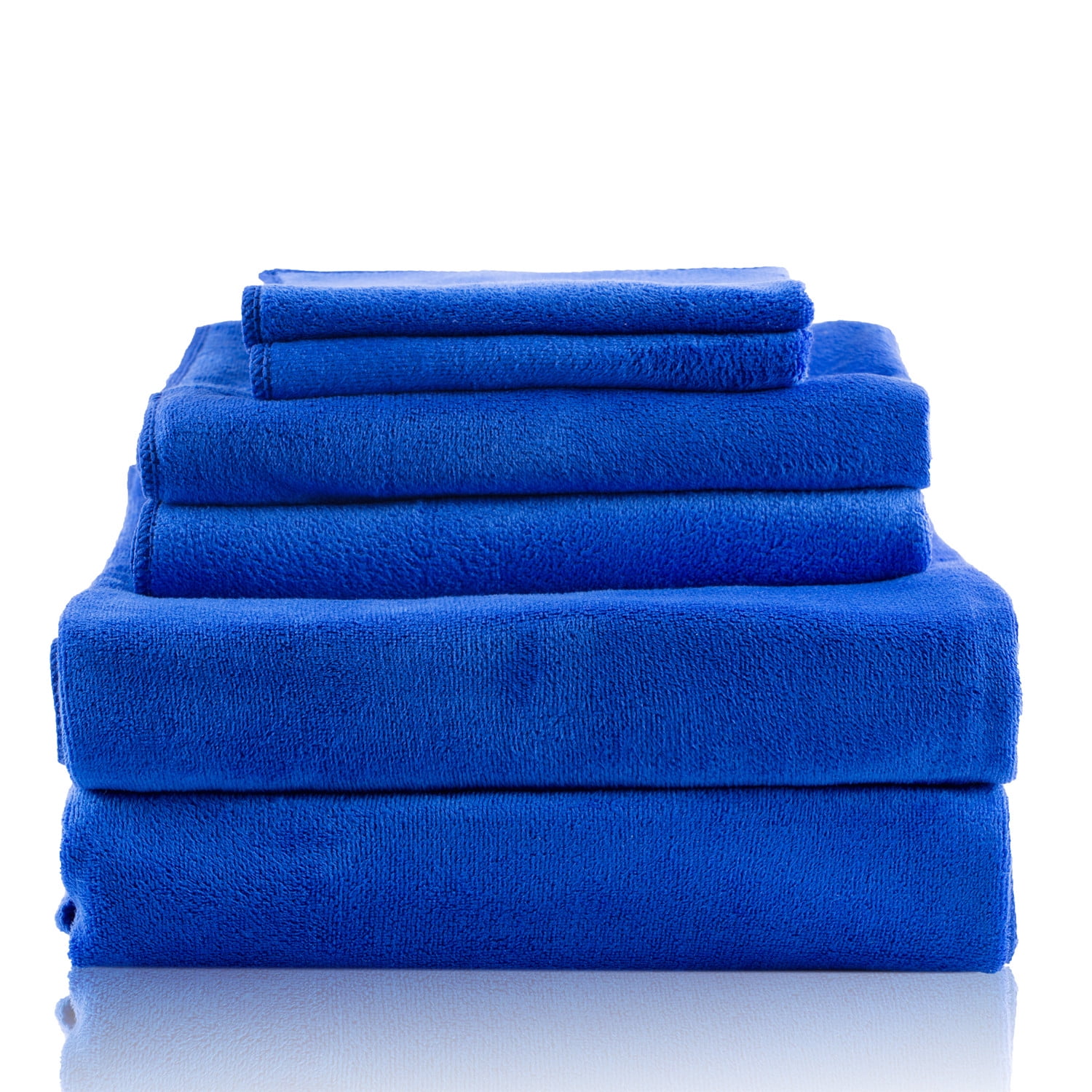 JML Microfiber Bath Towel 2 Pack(30 x 60), Oversized Thick Towels, Soft,  Super Absorbent and Fast Drying, No Fading Multipurpose Use for Sports