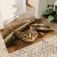 thumbnail image 1 of JML Non-Slip MicrofiberFabric & Rubber Doormat - Soft Entryway Rug for Home/Office (20"x32") - Easy Clean Door Mat for Indoor/Outdoor Use, Cat, 1 of 6