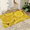 thumbnail image 1 of JML Non-Slip MicrofiberFabric & Rubber Doormat - Soft Entryway Rug for Home/Office (20"x32") - Easy Clean Door Mat for Indoor/Outdoor Use, Lemon, 1 of 6