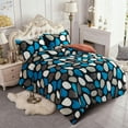 thumbnail image 1 of JML Queen 3 Piece Sherpa Fleece Bed Blanket,Warm Borrego Blanket,75"x83",5.7lb, 1 of 6