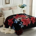 thumbnail image 1 of JML Queen Fleece Bed Blanket for Winter,520GSM Polyester Soft Fleece Blanket,77"x87", 1 of 6