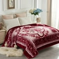 thumbnail image 1 of JML Queen Fleece Bed Blanket for Winter,520GSM Polyester Soft Fleece Blanket,77"x87", 1 of 6