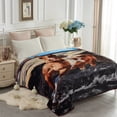 thumbnail image 1 of JML Queen Fleece Bed Blanket for Winter,520GSM Polyester Soft Fleece Blanket,77"x87", 1 of 5