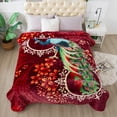 thumbnail image 1 of JML Queen Size Fleece Blanket, 1 Ply Lightweight Korean Style Plush Bed Blanket, 75" X 91", 1 of 5