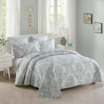 thumbnail image 1 of JML Quilt Set, King, Fashion Floral, 3 Piece, 1 of 6