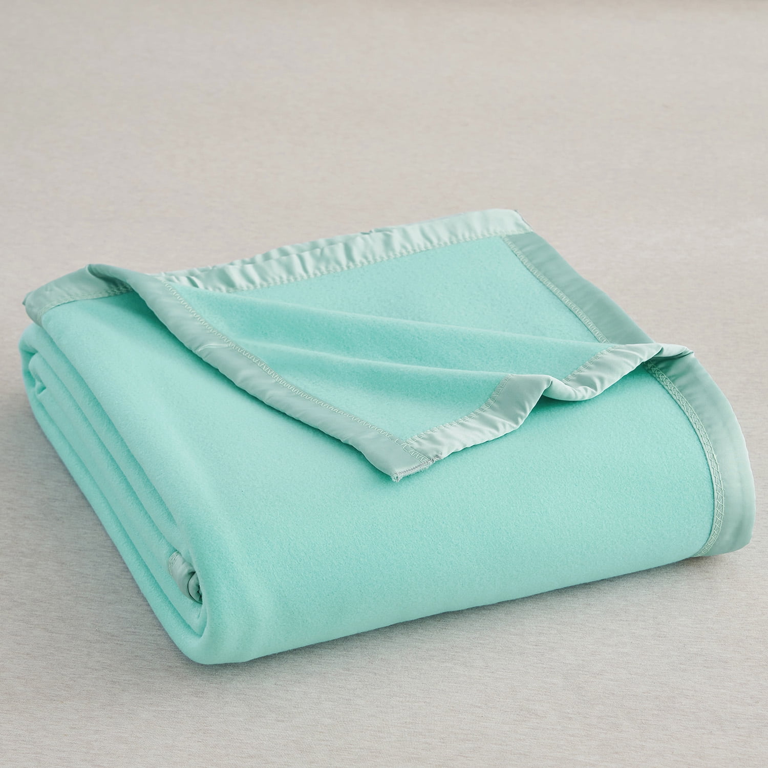 JML Soft Fleece Bed Blanket with Satin Trim, King 90x108, Teal -  Walmart.com