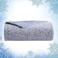 thumbnail image 1 of JML Soft Lightweight Microfiber Reversible Cooling Blanket,Throw(50"x60"),Blue, 1 of 6