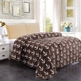 thumbnail image 1 of JML Soft Plush Fleece Blanket for Bed Sofa,Beauty Pattern Printed Queen Size 90"X90", 1 of 4