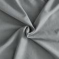 thumbnail image 1 of JML Solid Color Ultra Soft 3-piece Duvet Cover Set Grey Queen 3 Piece, 1 of 5