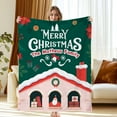 thumbnail image 1 of JML USA Customizable Cozy Flannel Blanket - Personalized Soft Throw with Text, Best Gifts For Christmas, Wrinkle-Resistant, Fast Shipping, 1 of 5