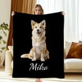 thumbnail image 1 of JML USA Print Custom Flannel Blanket - Soft Personalized Photo & Text Throw for Kids, Pets, & Adults, Multiple Sizes Available, Fast Shipping, 1 of 6