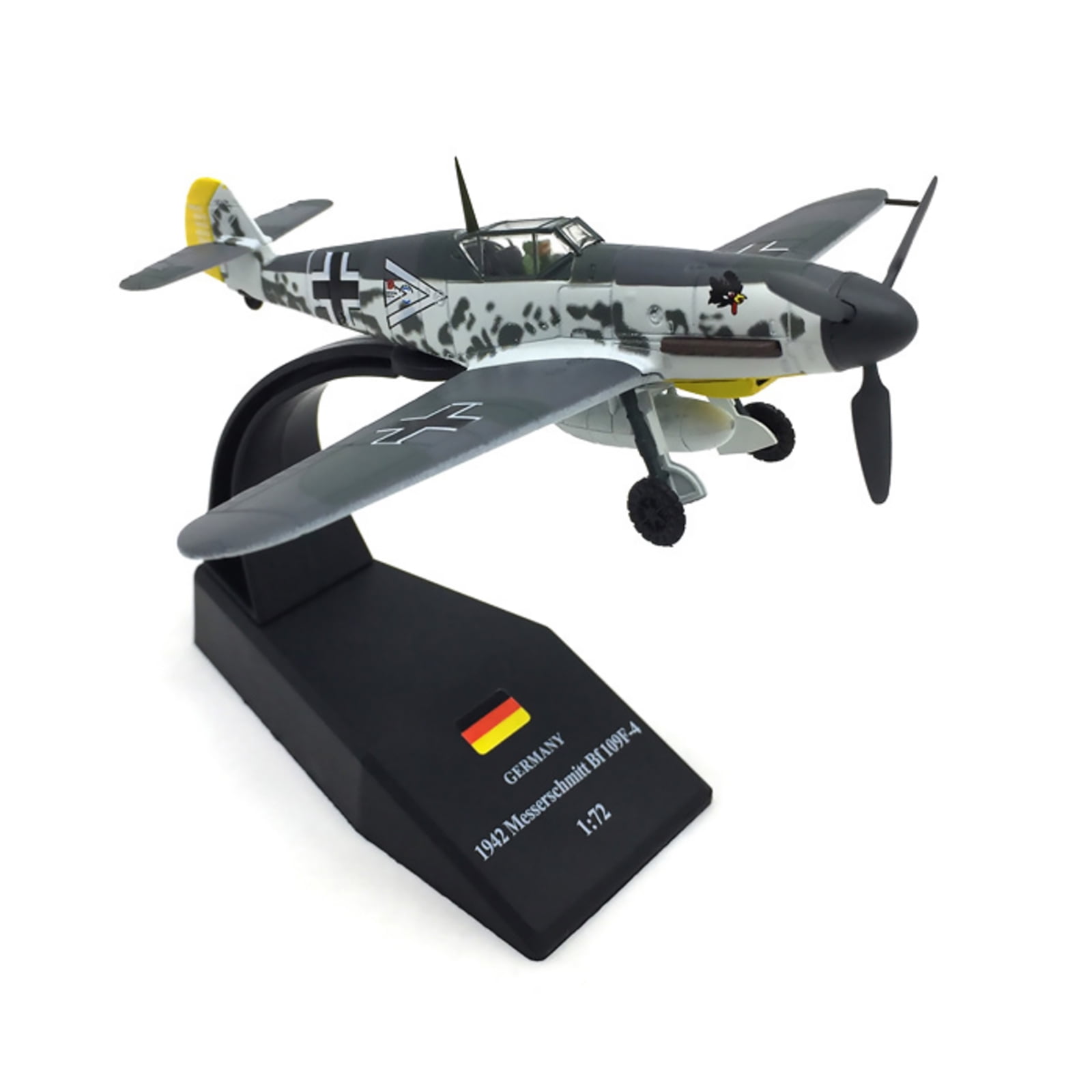 HANGHANG 1:72 Scale P-51 Mustang Alloy Fighter Plane Model - Collectible Display