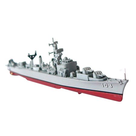 JMLIANG Decorative AYANAMI Warship Scale Model for Bars and Lounges