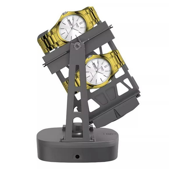 Silent Watch Winder for Automatic Mechanical Watches, Dual Swing Modes, Timer, USB Rechargeable