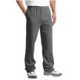 thumbnail image 1 of JMR Men's Fleece Sweatpants, Elastic Waistband/Open Bottom With Side Pockets-4X, 1 of 7