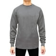 thumbnail image 1 of JMR Men's Heavy Weight Long Sleeve Thermal Shirt Crew Neck Top Underwear,  Colors, Sizes, 1 of 9