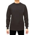 thumbnail image 1 of JMR Men's Heavy Weight Long Sleeve Thermal Shirt Crew Neck Top Underwear,  Colors, Sizes, 1 of 9