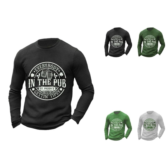 JMR Men’s Heavyweight 100% Cotton Waffle Weave Thermal Shirt, Long Sleeve for Cold Weather Comfort and Casual Style