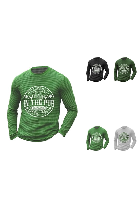 JMR Men’s Heavyweight 100% Cotton Waffle Weave Thermal Shirt, Long Sleeve for Cold Weather Comfort and Casual Style