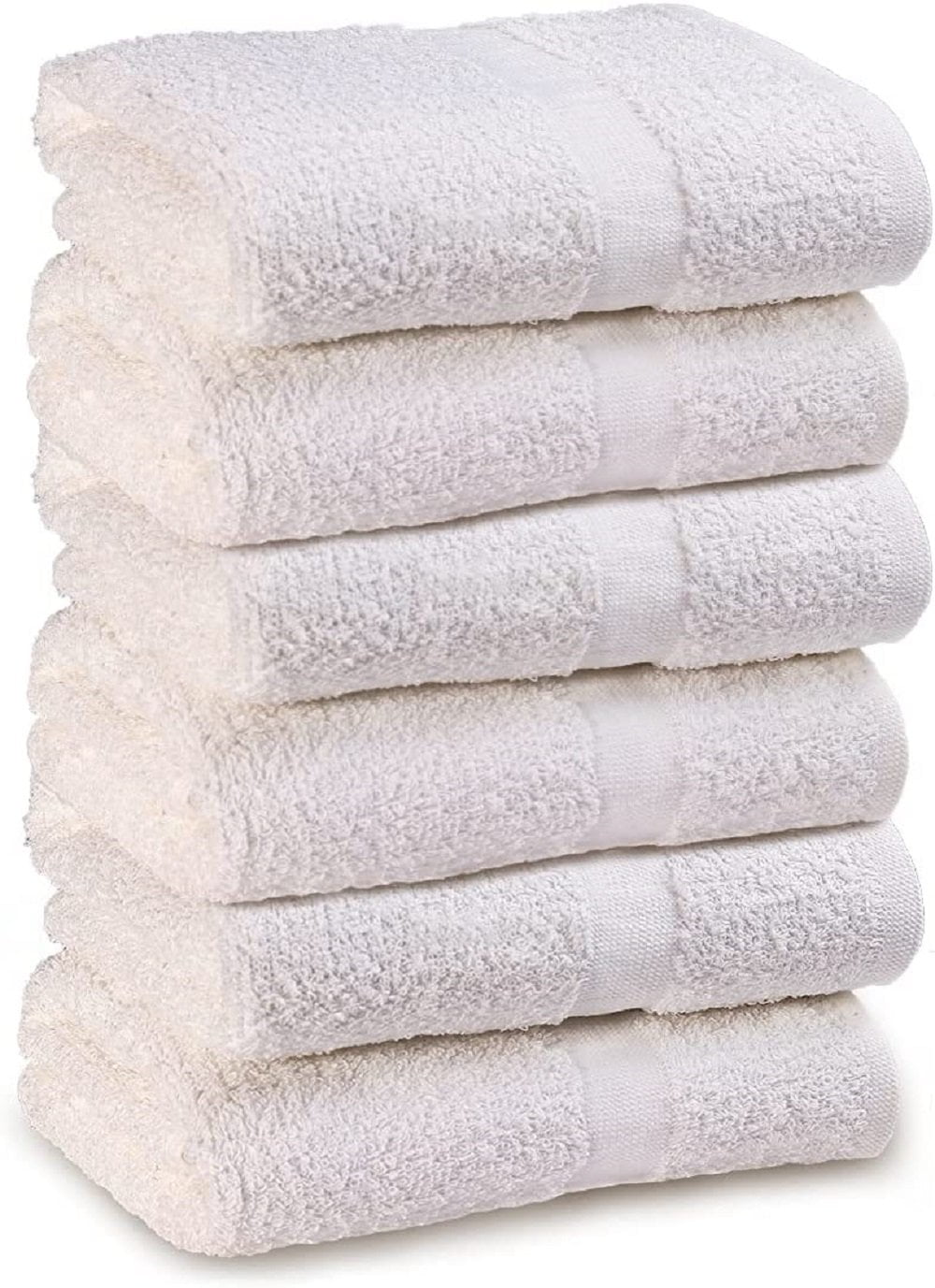 JMR USA INC Bath Towels Bulk Quick Drying Absorbent White Beach Towel ...