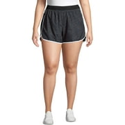 JMS by Hanes Women's Plus Size Active Run Shorts