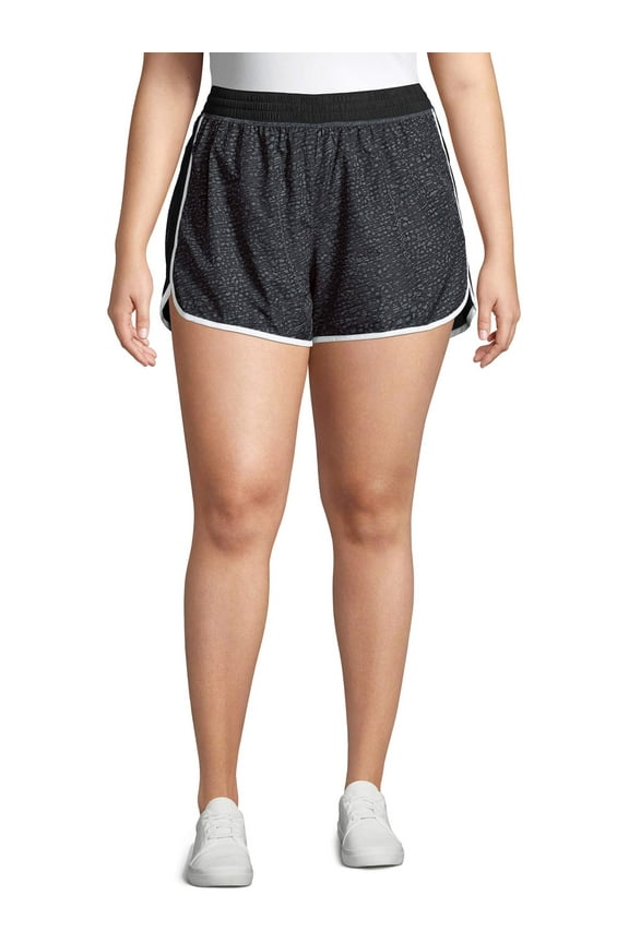 by Hanes Women's Plus Size Active Run Shorts