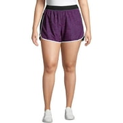 JMS by Hanes Womens Plus Size Active Run Shorts