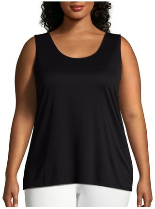 Just My Size Women's Plus Cotton Jersey Pull-On Shorts - 1X Plus - Black at   Women's Clothing store