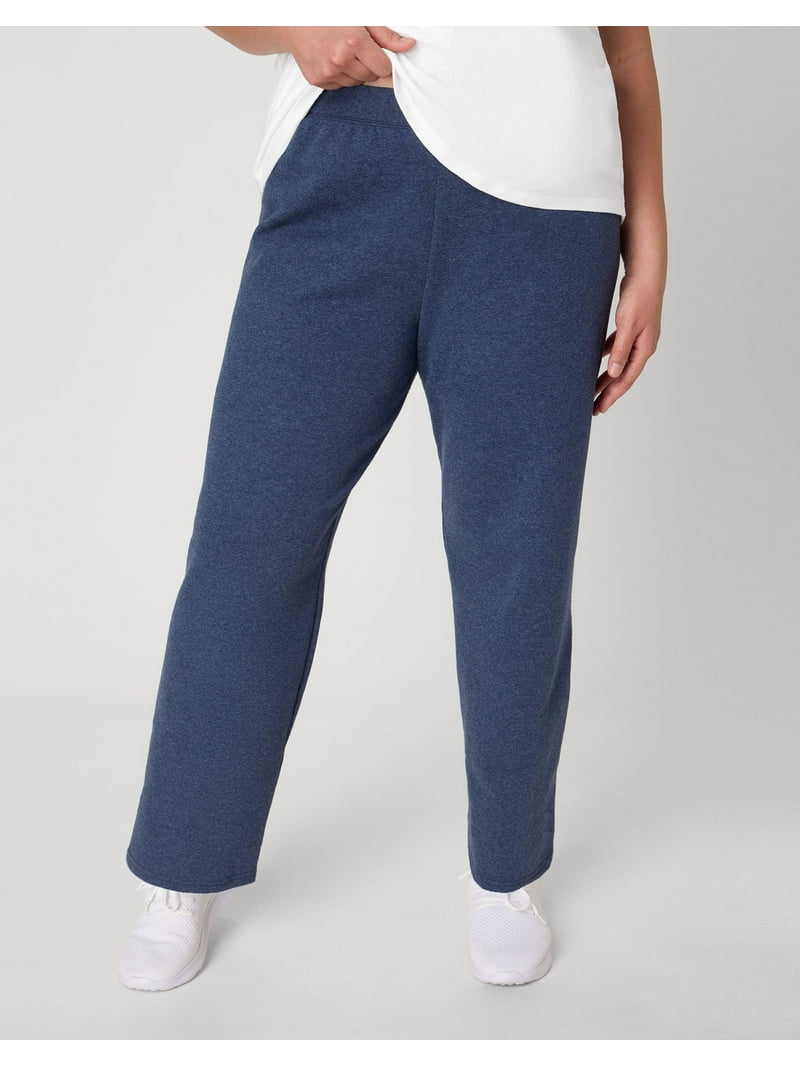 Hanes Just My Size EcoSmart Women's Fleece Sweatpants, Open Leg - Main Image
