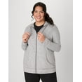 thumbnail image 1 of Plus Size Just My Size® Slubbed Hoodie Color: Dada Gray Size: 2X, 1 of 10