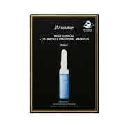 JMSOLUTION WATER LUMINOUS S.O.S AMPOULE HYALURONIC MASK PLUS(Pack of 10)