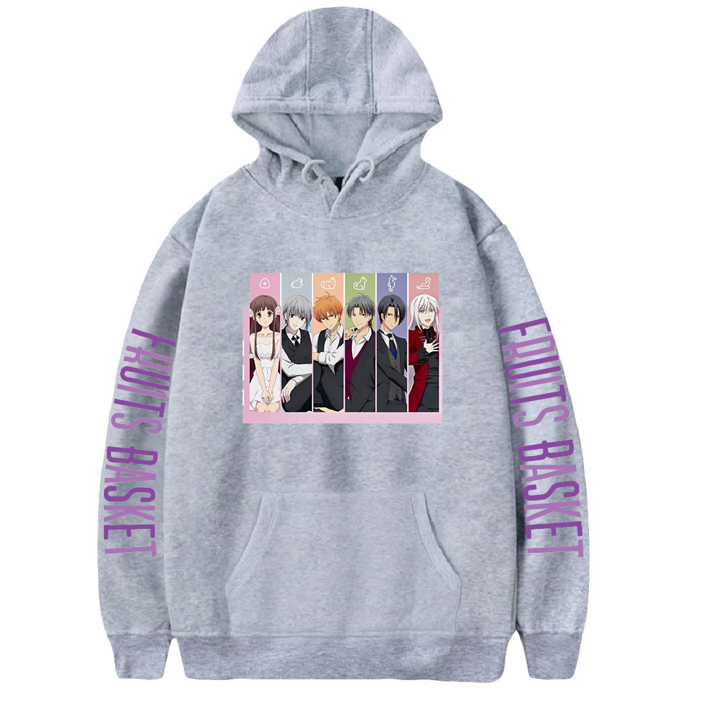JMSUN Anime Fruits Basket Hoodie Anime Women/Men Tohru Momiji Cosplay