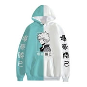 JMSUN Anime My Hero Academia Denki Kaminari Hoodie 3D Unisex Pullover Hoodies Harajuku Sweatshirt Casual Streetwear