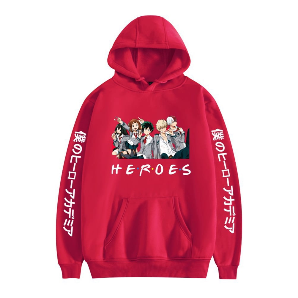 My hero discount academia hoodie friends