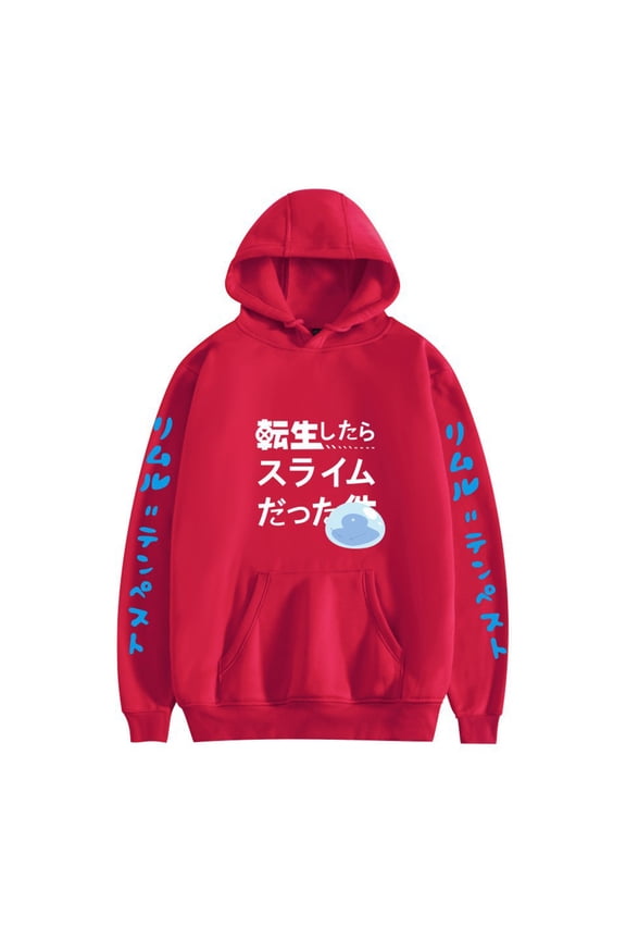 Anime That Time I Got Reincarnated as a Slime Hoodie Merch Men/Women Hoodie Sweatshirt Fans Harajuku Hip Hop Casual Streetwear