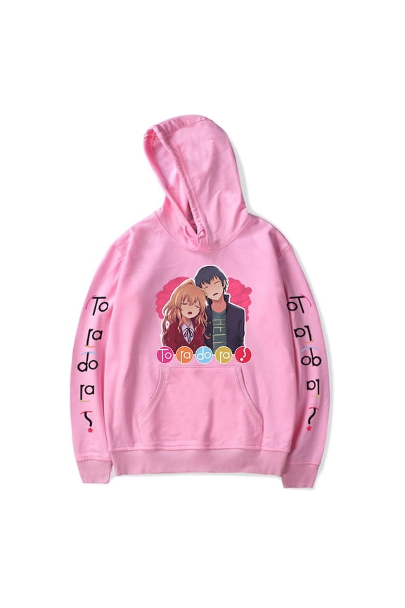 Anime Toradora Hoodie Long Sleeve Woman/Man Sweatshirts Fashion Clothes Pullover Sweatshirt