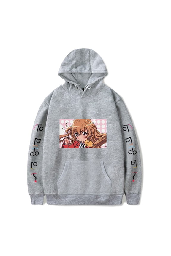 Anime Toradora Hoodie Unisex Long Sleeve Women Men Tracksuit Harajuku Streetwear Fashion Clothes Pullover Sweatshirt