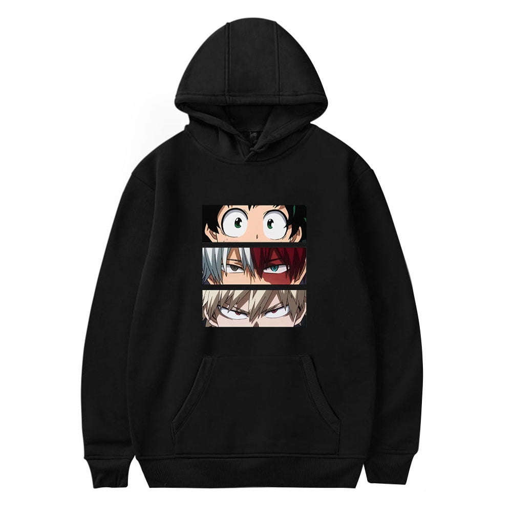 JMSUN Men Hoodie Sweatshirt My Anime Hero Academia Men Women Sweater ...