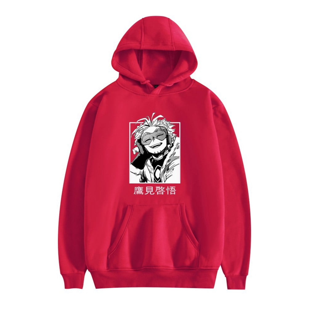 JMSUN My Hero Academia Katsuki Bakugo Hoodie Japanese Style Anime Sweatshirt Unisex Pullover Hoodies Harajuku Sweatshirt XXS 3XL Walmart